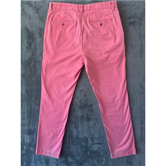 Vineyard Vines Coral Breaker Pants men sz 32waist 32 length Golf boating casual - Picture 1 of 7